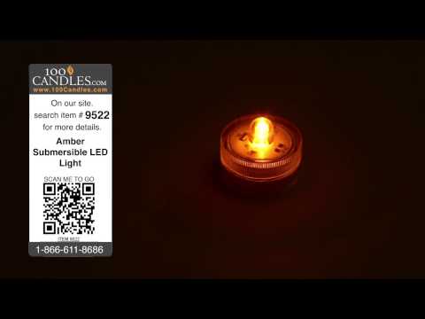 Amber Submersible LED Light