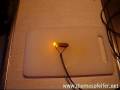 Experiment: Gurke an 230V