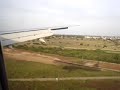 Landing at May 17,2007 in Mahon/Menorca after flight from Stuttgart onboard Condor flight DE4876. Aircraft: D-ABOK B757-300 Seat 49F