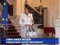 Kouchner praises Sudan woman who fought trouser law
