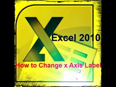 how to adjust x axis in excel