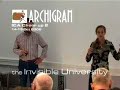 david greene and dennis crompton of archigram introduce the invisible university project for the ica cheer up 2, 14 & 15 october 2006.

welcome to this ideaz inc video series -- ica cheer up 2 -- featuring archigram in two days of experimental and archival activities in oct 2006. the videos are condensed excerpts of the two days, and are being uploaded in sequence, following the weekend from the start of the 