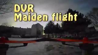 DVR Maiden of QX90c frame with QX70 electronics, Eachine props and propguard - BF 3.0.1 Banggood