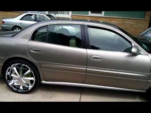 2001 Buick LeSabre on 22″ Greed Envy’s on skinnies , music , TV radio