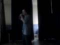 Eu Cantando Hood Took Me Under na escola