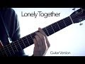 Avicii - Lonely Together (Fingerstyle Guitar Cover by by Joni Laakkonen)