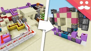 Minecraft Pe Redstone Seamless Jeb Door Minecraftvideos Tv
