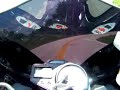 Triumph Daytona 955 on twisty road