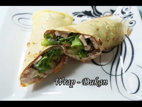 Dieta Dukan: Receita Wrap