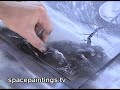 Black and White spacepainting by Brandon Mcconnell Black and White spacepainting by Brandon Mcconnell