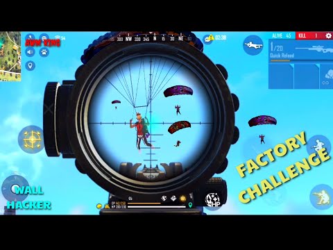 FREE FIRE FACTORY ROOF FIST FIGHT - FF KING OF FACTORY CLASH SQUAD FUNNY GAMEPLAY - GARENA FREE FIRE