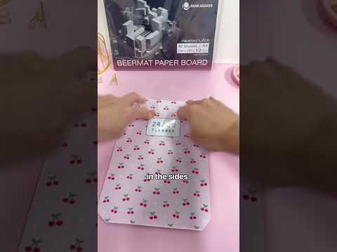 How to make hard covers for your planners ✨  #planifypro #PlannersDIY