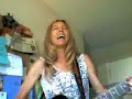 Zoe Fronheiser does Britanny Spears Hit me Baby 1 More Time