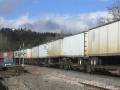 videos de BNSF GEVO 7582 east at downtown Flag