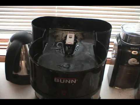 Bunn coffee maker problem followup Bunn coffee maker problem followup