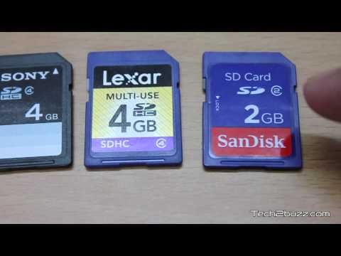 how to know sd card class
