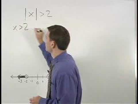 how to isolate absolute value inequalities