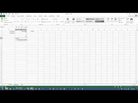 how to use the year function in excel