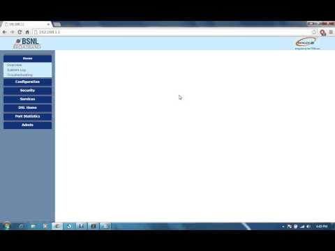 how to change bsnl wifi password