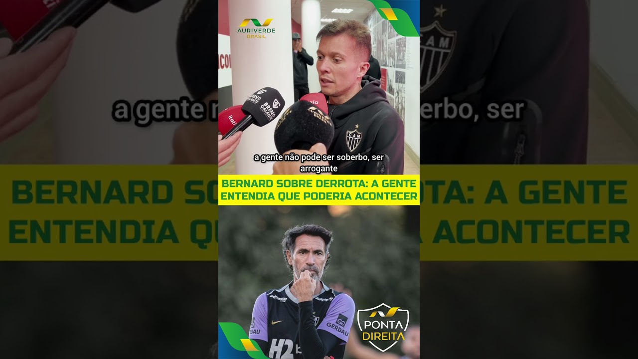 BERNARD FALA SOBRE O FIM DA INVENCIBILIDADE DO GALO