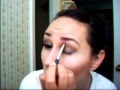 Smoky eye with MAC Satin Taupe eyeshadow