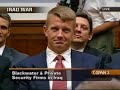 Blackwater Hearing: Waxman's Opening