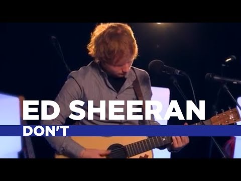 Dont - Ed Sheeran came by the Capital FM live studio to sing us a few of his new tracks. This is a stripped-back, acoustic version of his new track 'Don't'. Subscri...