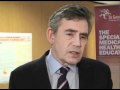 Prime Minister Gordon Brown talks about Haiti