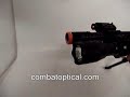 Universal barrel mount combo with strobe flashlight and lase
