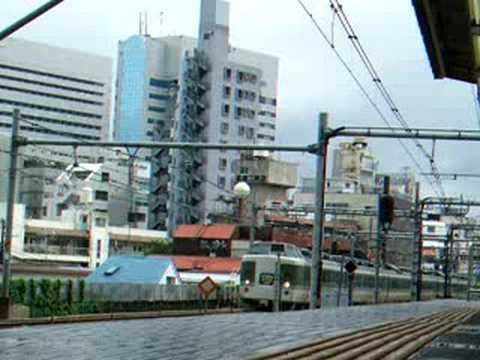 臨時特急あずさ81号　大久保通過