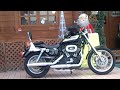 美女　HARLEY DAVIDSN  XL1200R  ライダーズカフェMACHⅢ