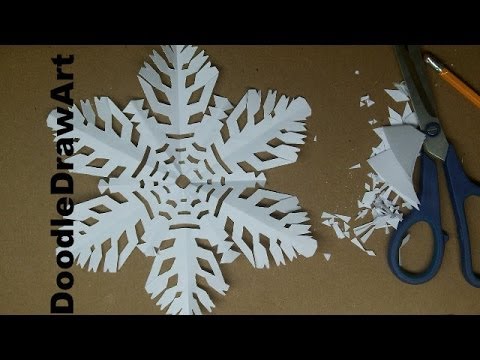 how to make paper snowflakes