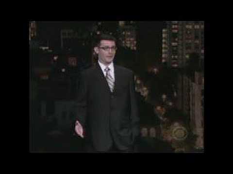 Tommy Johnagin Letterman Debut