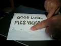 Good Luck (Teacher) - Pop-Up Card