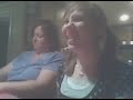 Dallin and Brooke goofing