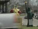 Flying Spaghetti Monster Statue Installed On Courthouse Lawn