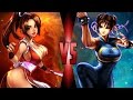 Mai Shiranui vs Chun-Li(Mugen)