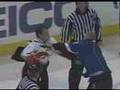 Phaneuf vs Tkachuk Dec 16, 2007