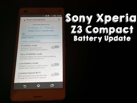 how to improve xperia l'battery life