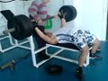 17 years old bench press 150kg