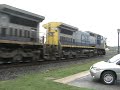 CSX autorack train CSX autorack train