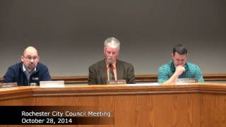 Public Meeting- Rochester City Council
