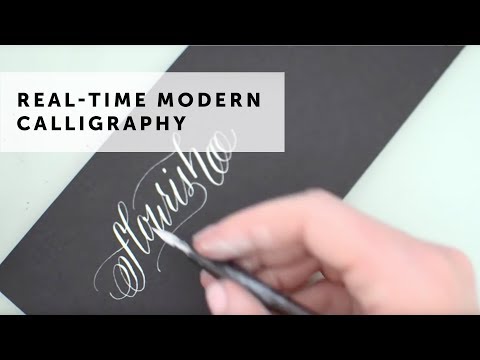how to learn calligraphy