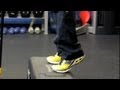 Calf Exercises on Tiptoes