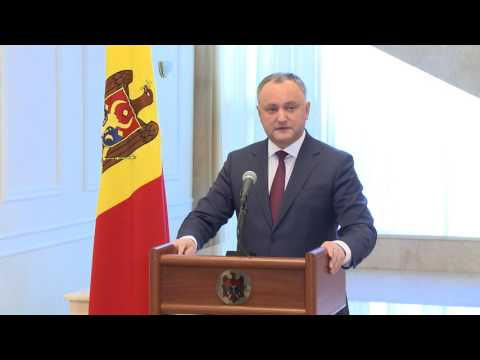 Igor Dodon, Președintele Republicii Moldova a susținut un briefing pe marginea rezultatelor vizitei la Bruxelles