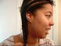 Flat Twist Out with Miss Jessies on 3c 4a hair Flat Twist Out with Miss Jessies on 3c 4a hair