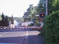 BR 643 Talent at railroad crossing
