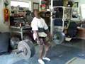 Yumon strongman training