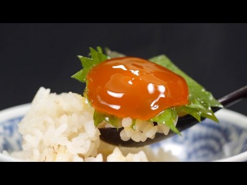 how to cure egg yolks
