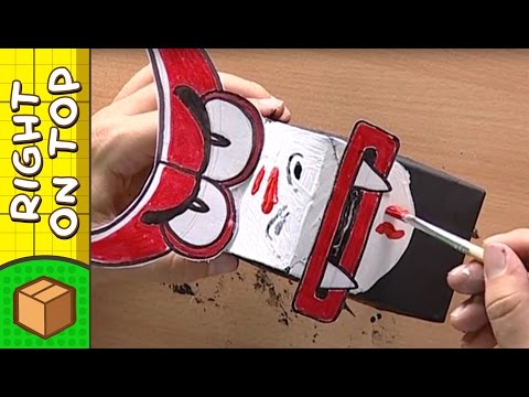 Halloween Crafts Ideas for Kids - Dracula Piggybank